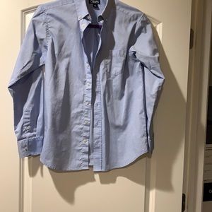 Boys button down Chaps shirt